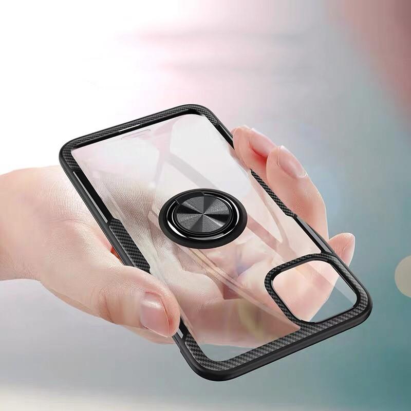 iPhone スマホケース iPhone11 ケース iPhoneXR Pro リング付き 透明