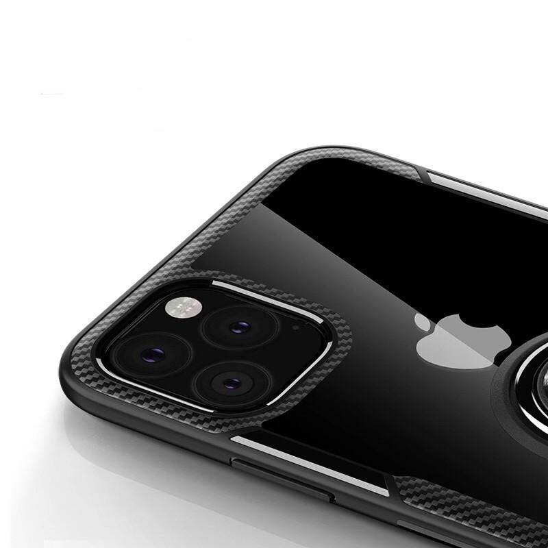 iPhone スマホケース iPhone11 ケース iPhoneXR Pro リング付き 透明