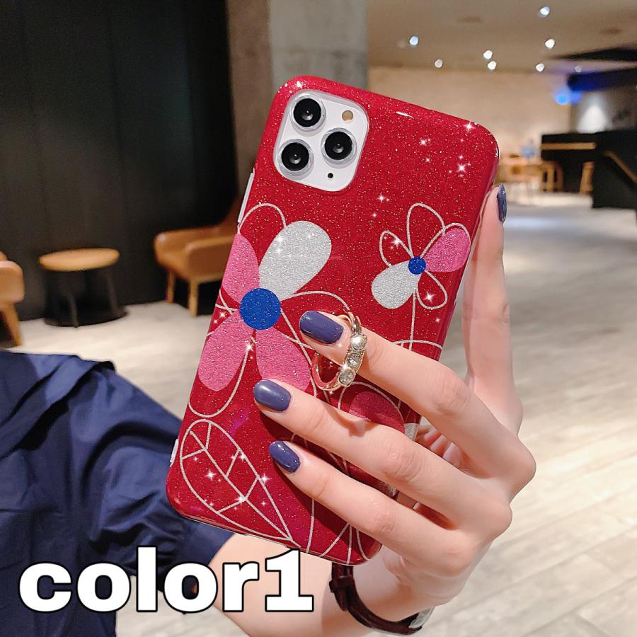 iPhone iPhoneXR ケース iPhone11 SE2 ケ ース Pro リン グ付き 花柄