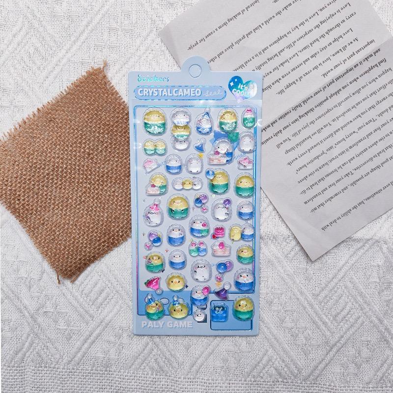 立体シール　ぷくぷくシール　３Ｄシール 1枚250円 ボンボンシール ドロップシール ぷくぷくシール 立体シール 3Dシール