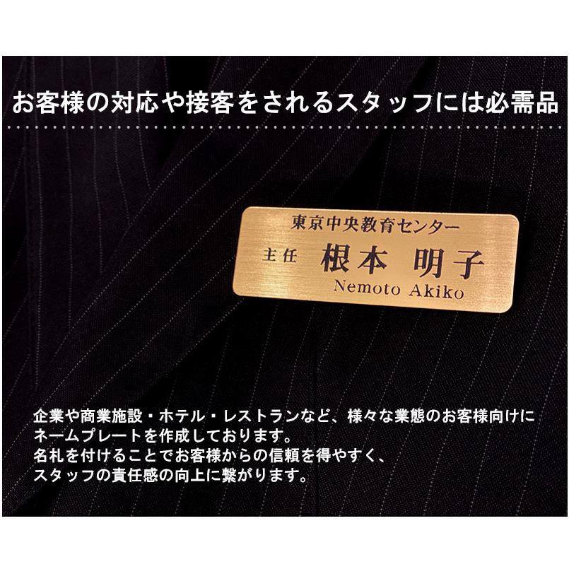 ネームプレート 名札 アクリル 名入れ クリップ 安全ピン両用型