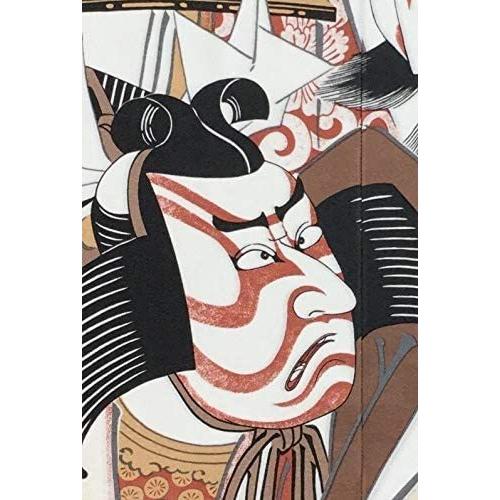 豊国 150cm丈 のれん 浮世絵 目隠し 仕切り カーテン レース かっこいい おしゃれ 歌舞伎 日本 ギフト お手頃価格