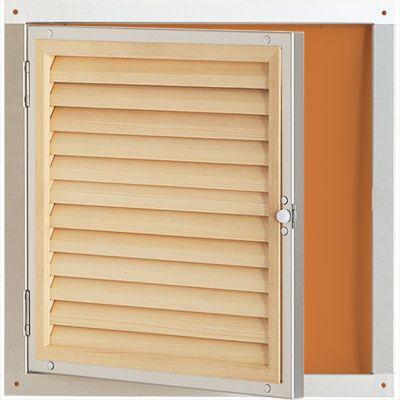 アイエム 木製ドルフィンガラリ ルーバー Dlp3030 おしゃれな換気口