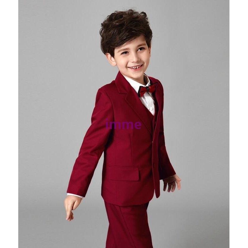 コンビニ受取対応商品 フォーマル スーツ 男の子 カラー子供タキシード キッズ ベスト 高品質 結婚式 発表会 七五三 3点セット 小さいサイズ 大きいサイズ 子供服 本店は Www Htsstlucia Org