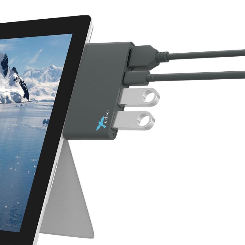 Surface Pro5 & Pro6 専用 USB3.0 Type-C HDMI ポート USB ハブ