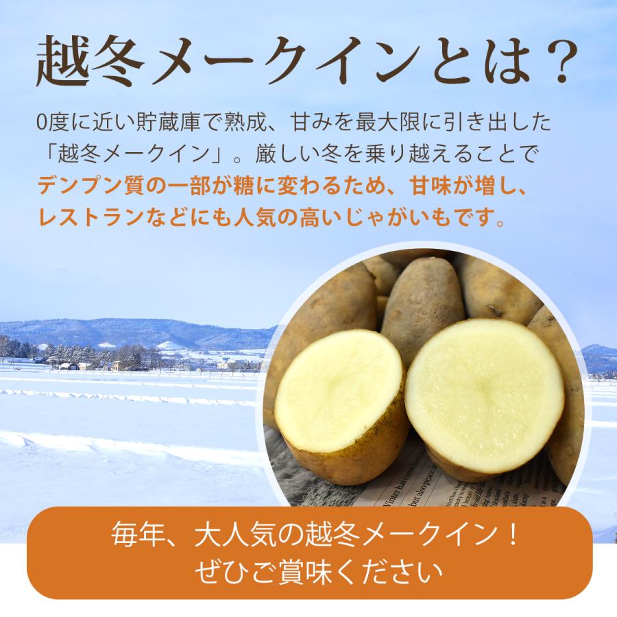 ★越冬品★北海道産メークイン ＬMサイズ 10ｋｇ |  | 02