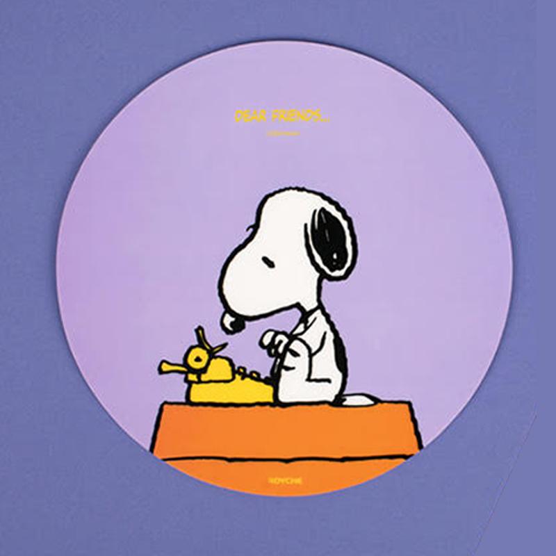 SNOOPY（スヌーピー） マウスパッド PEANUTS snoopy 2種 : アイ