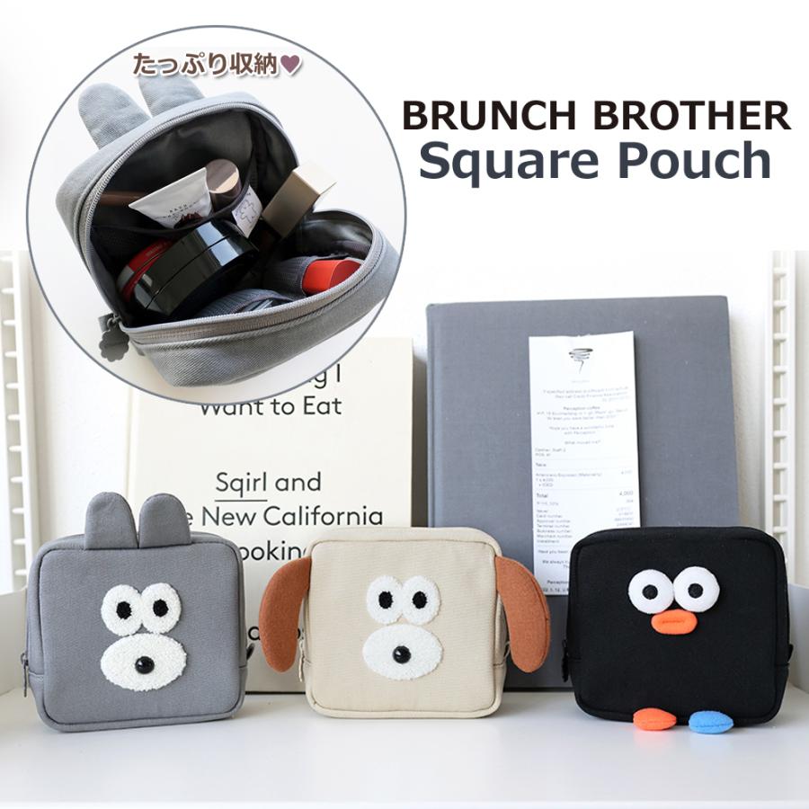 Brunch Brother ポーチ メモ クリップ ハンカチ セット Brunch Brother ポーチ メモ クリップ ハンカチ セット ブランチ