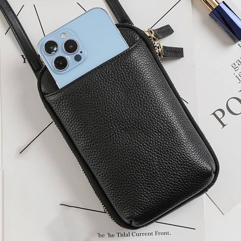 ショルダー　財布　iPhoneケース 本革 肩掛け ポーチ スマホショルダー お財布ポシェット 肩かけ iphone