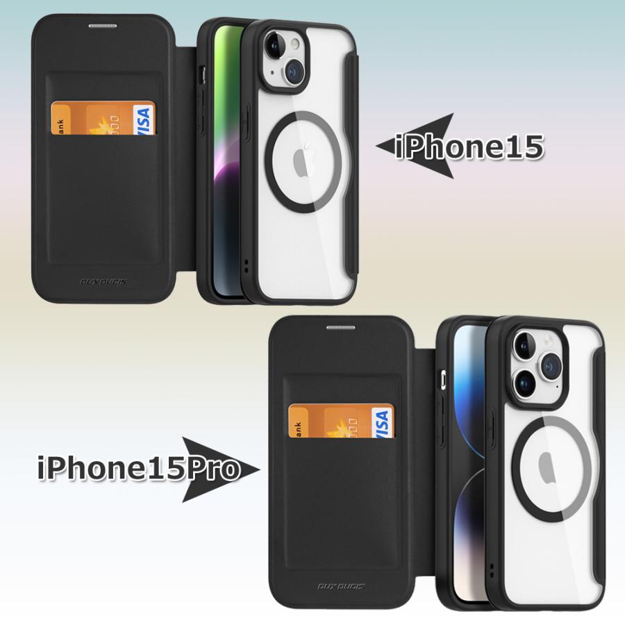 iphone16 iphone15 ケース MagSafe対応 手帳型ケース