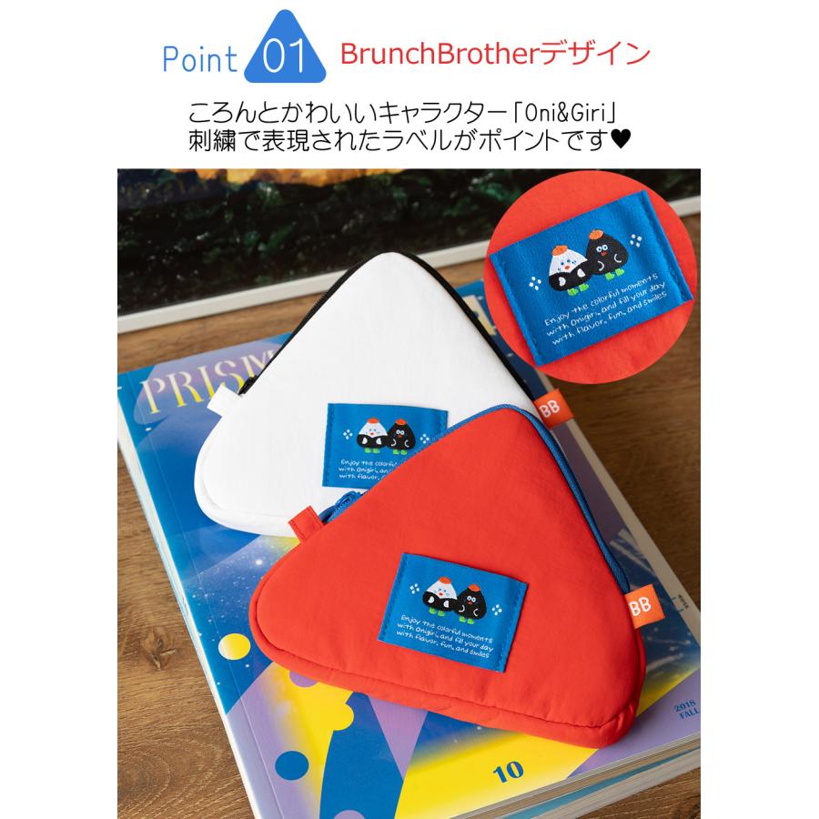Brunch Brother（ブランチブラザー） ソフトカードポーチ Oni&Giri