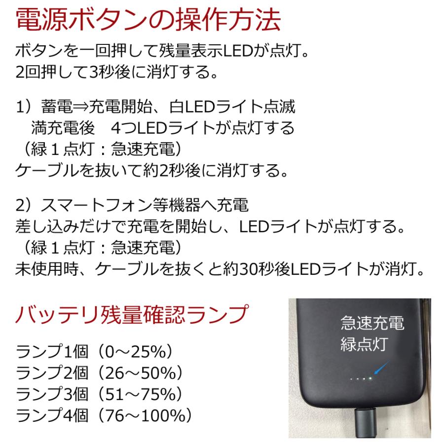 モバイルバッテリー 準固体 10000mAh 持ち歩き 安全 長寿命 防災グッズ