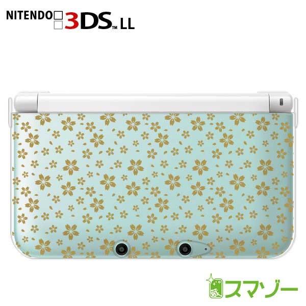 (new Nintendo 3DS 3DS LL 3DS LL ) サクラゴールド 桜 さくら ドット カバー｜imobilestore｜02
