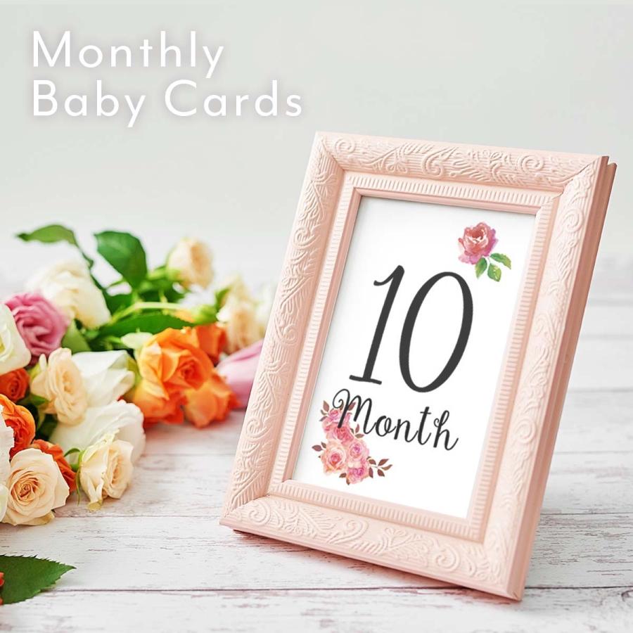 送料無料 月齢カード 3歳まで使える マンスリーカード オシャレな写真撮影に ニューボーンフォト 100日 誕生日 月齢 出産祝い 飾り付け インスタ映え 寝相アート |  | 06