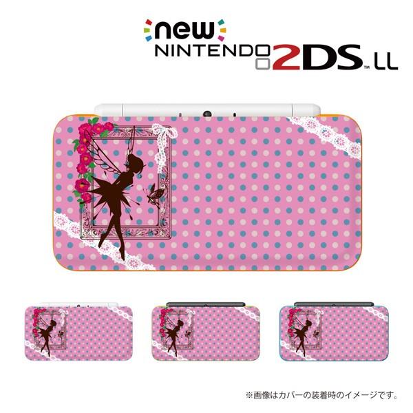 new NINTENDO 2DS LL カバー ケース ハード / ティンカーベル ピンク ピーターパン｜imobilestore