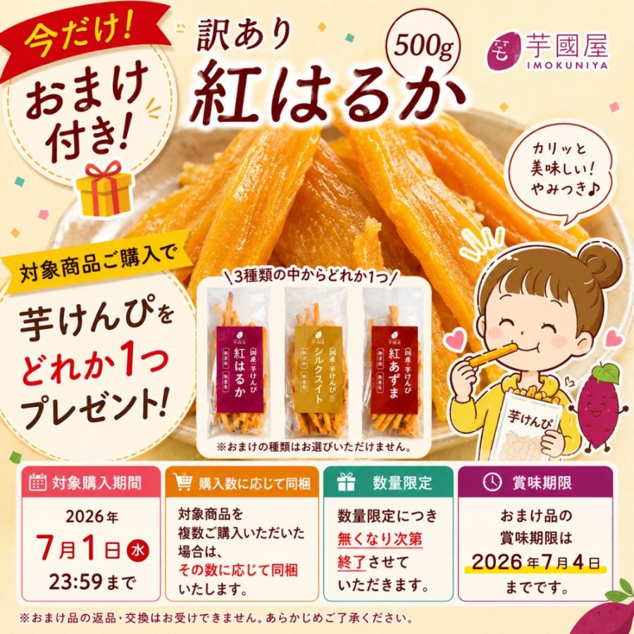 おまけ付き】 父の日 2026 干し芋 国産 訳あり 紅はるか 500g 茨城