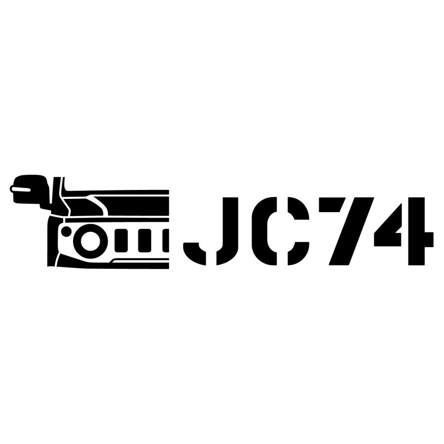 ジムニー JIMNY ジムニーノマド JC74 / カッティングステッカー 型式JC74 《カラー選べます》 : imoninnショップ ...