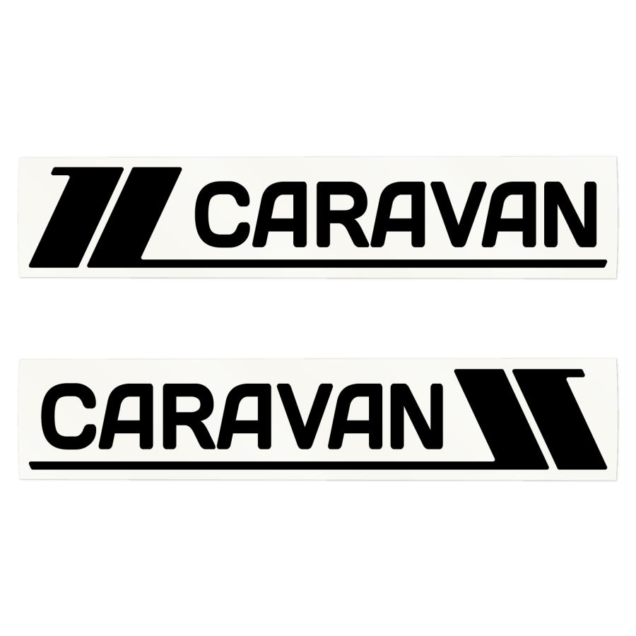 キャラバン CARAVAN 車 サイドステッカー デカール ドレスアップ 大