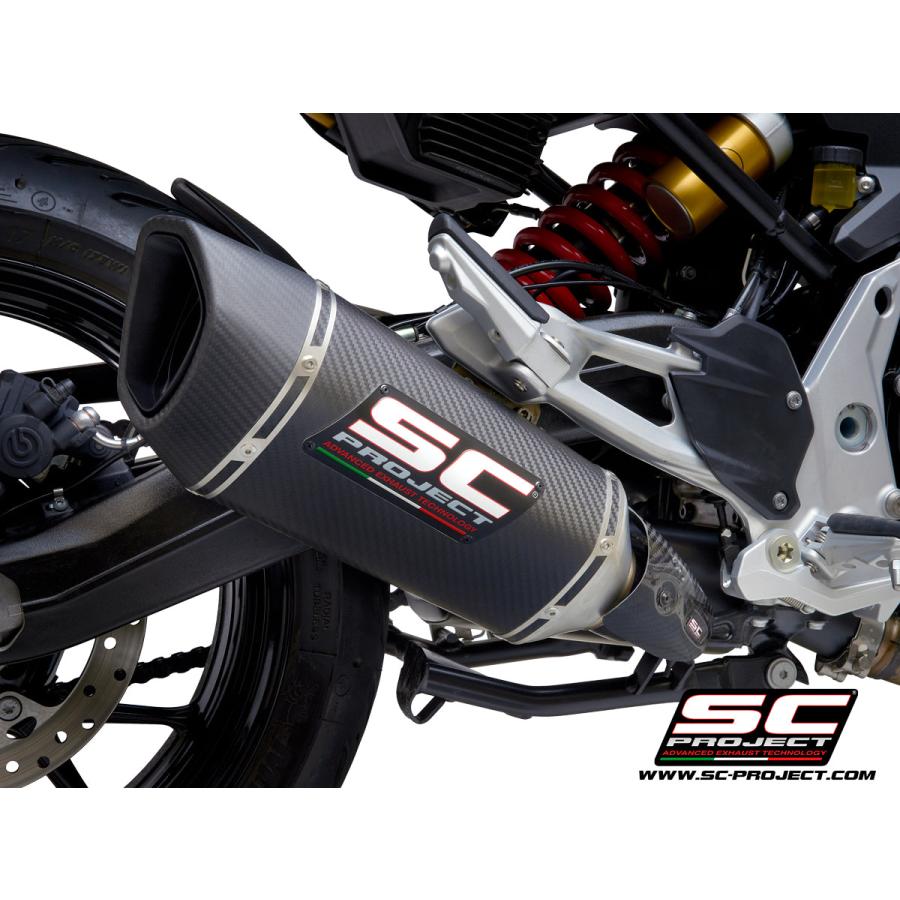 正規輸入代理店】SC-PROJECT - SC1-R スリップオンサイレンサー F 900