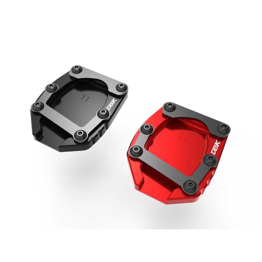 【正規輸入代理店】DUCABIKE (DBK) - サイドスタンドパッド MULTISTRADA V2 / S '25 ブラック_1