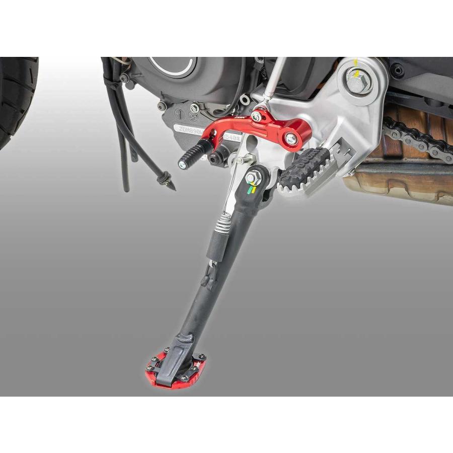 【正規輸入代理店】DUCABIKE (DBK) - サイドスタンドパッド MULTISTRADA V2 / S '25 ブラック_4