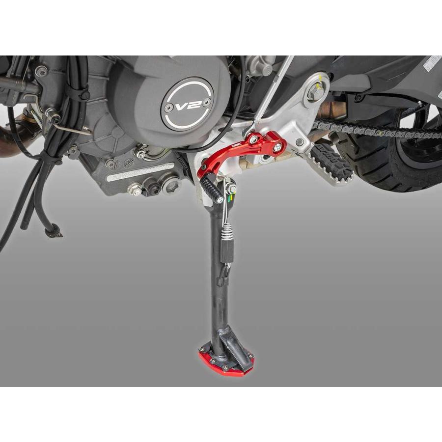 【正規輸入代理店】DUCABIKE (DBK) - サイドスタンドパッド MULTISTRADA V2 / S '25 ブラック_5