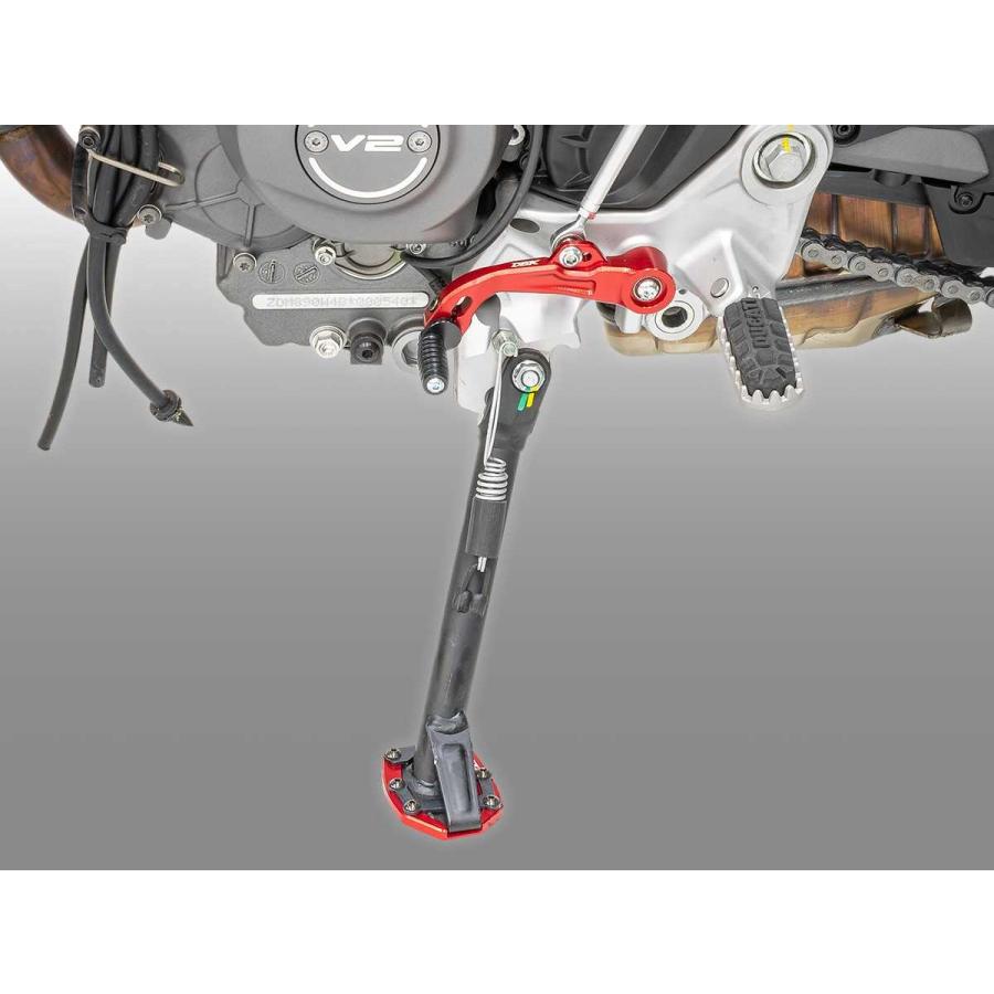 【正規輸入代理店】DUCABIKE (DBK) - サイドスタンドパッド MULTISTRADA V2 / S '25 ブラック_6