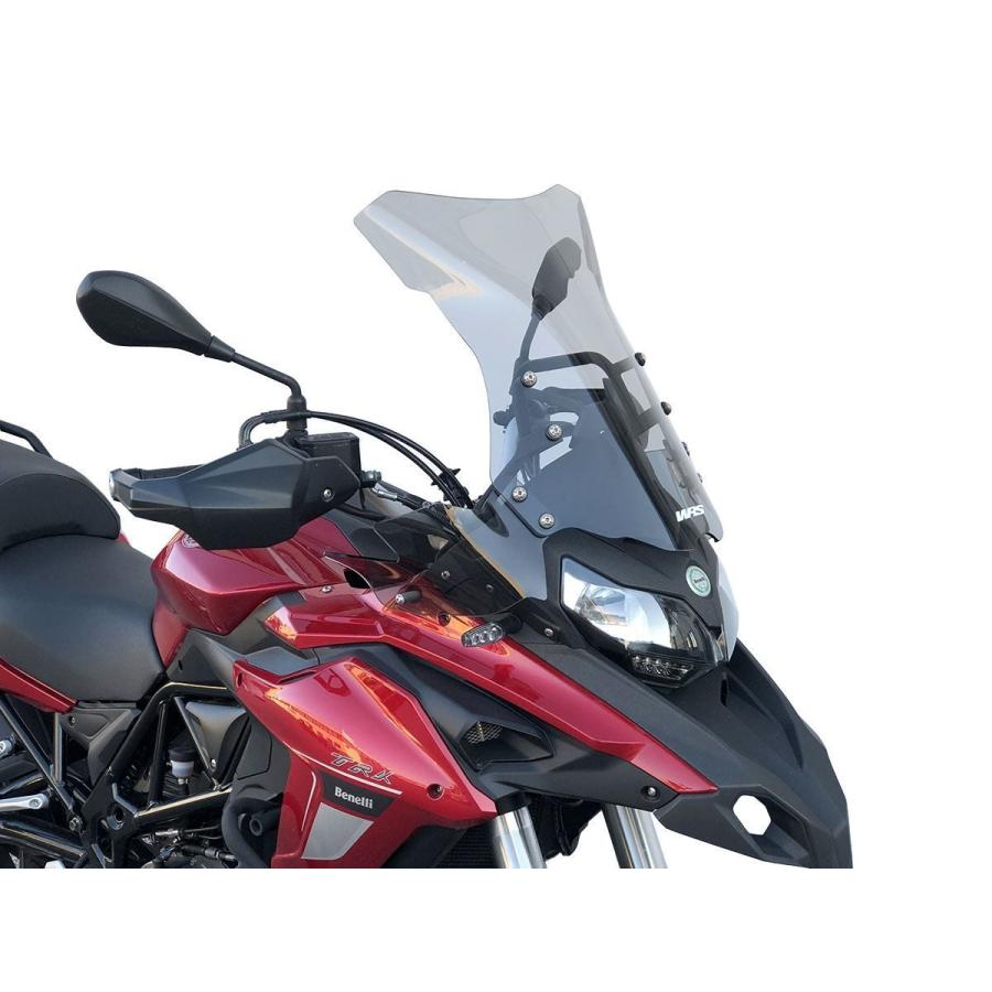 【正規輸入代理店】 WRS - ウインドディフレクター (ラージタイプ) TRK 502 / X '17-23 スモークの画像