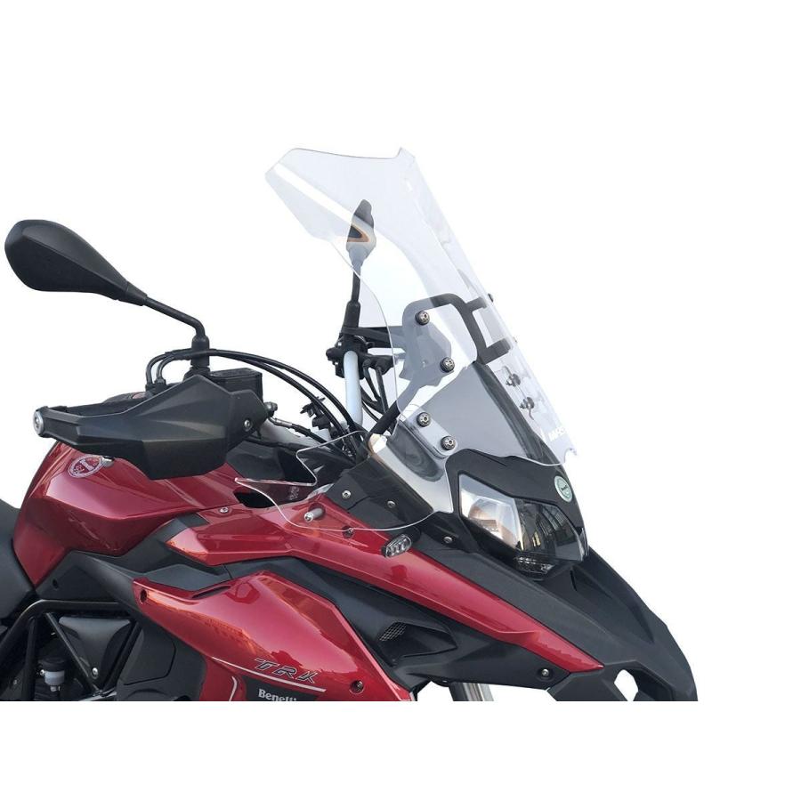 【正規輸入代理店】 WRS - ウインドディフレクター (ラージタイプ) TRK 502 / X '17-23 スモークの画像