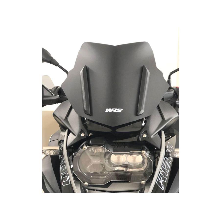 【国内在庫】WRS - ウインドスクリーン (エンデューロタイプ) R 1200 GS / R 1250 GS / ADVENTURE '13-23 マットブラック