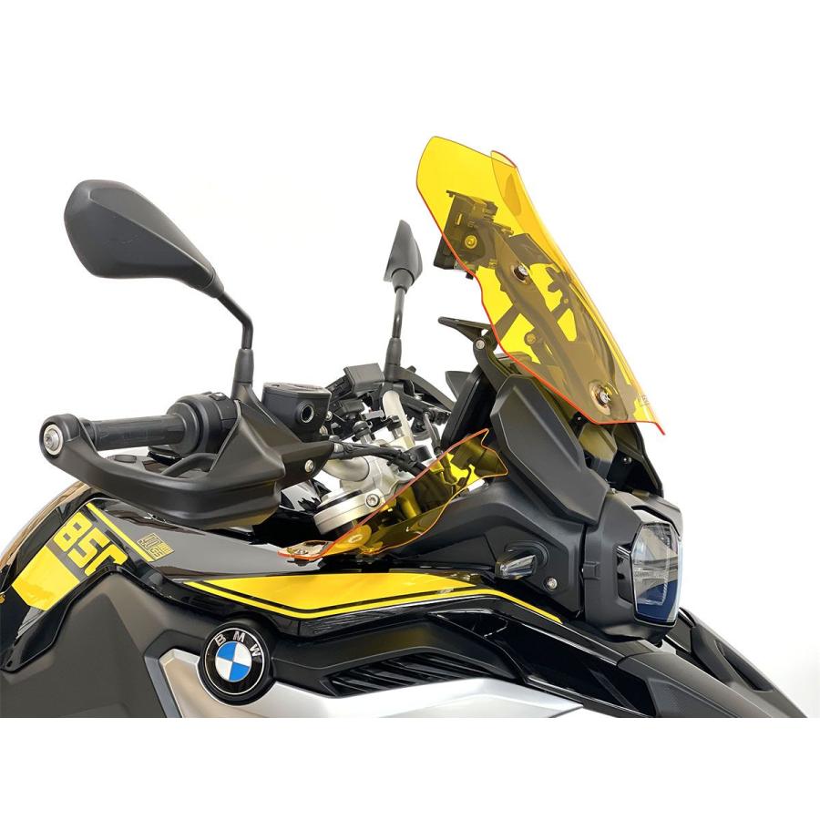 【国内在庫】WRS - ウインドディフレクター F 750 GS / F 850 GS '18-23 / F 800 GS '24 クリア_11