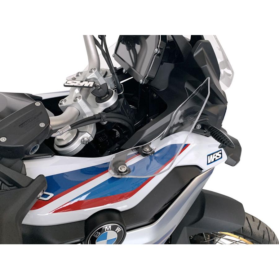 【国内在庫】WRS - ウインドディフレクター F 750 GS / F 850 GS '18-23 / F 800 GS '24 クリア_15