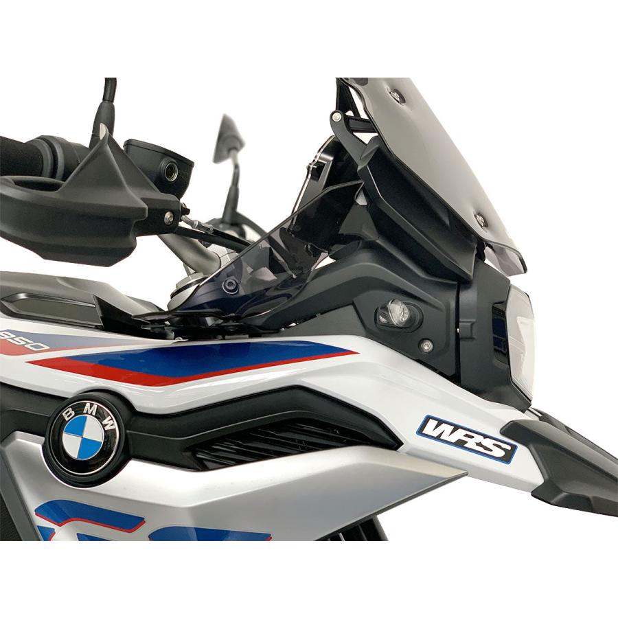 【国内在庫】WRS - ウインドディフレクター F 750 GS / F 850 GS '18-23 / F 800 GS '24 クリア_2