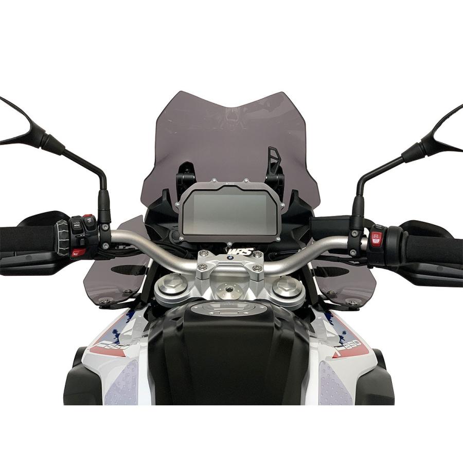 【国内在庫】WRS - ウインドディフレクター F 750 GS / F 850 GS '18-23 / F 800 GS '24 クリア_3