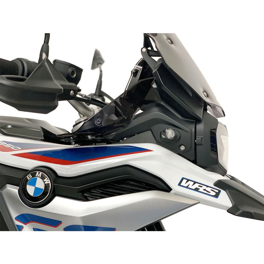 【国内在庫】WRS - ウインドディフレクター F 750 GS / F 850 GS '18-23 / F 800 GS '24 クリア_6