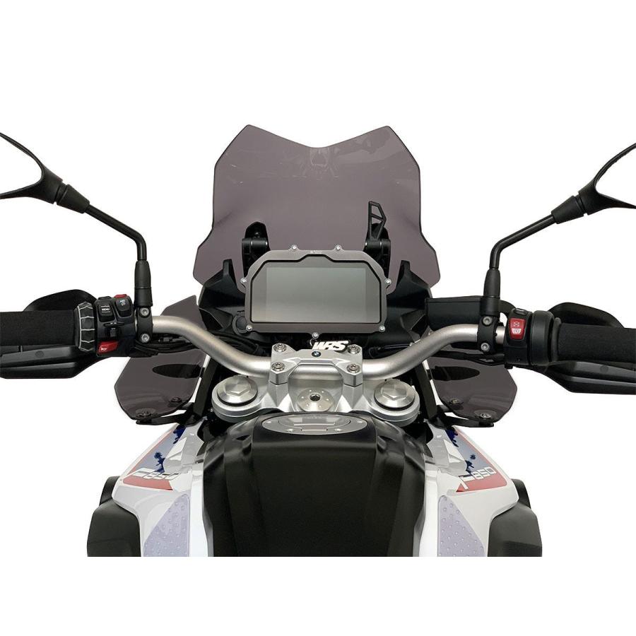 【国内在庫】WRS - ウインドディフレクター F 750 GS / F 850 GS '18-23 / F 800 GS '24 クリア_7