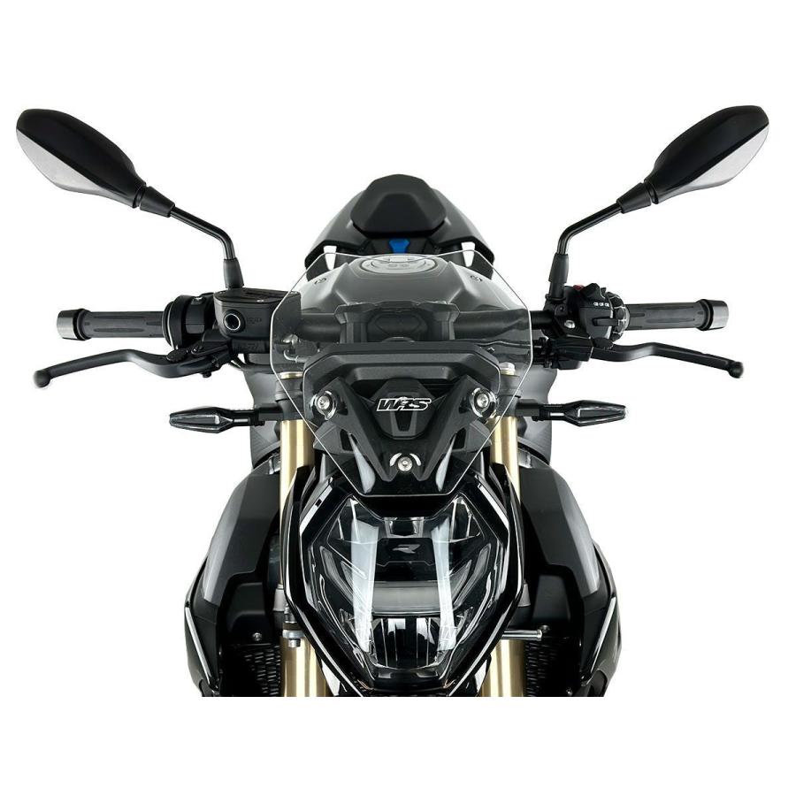 【国内在庫】WRS - ウインドスクリーン (スポーツタイプ) S 1000 R '21-24 / M 1000 R '23-24 ダークスモーク