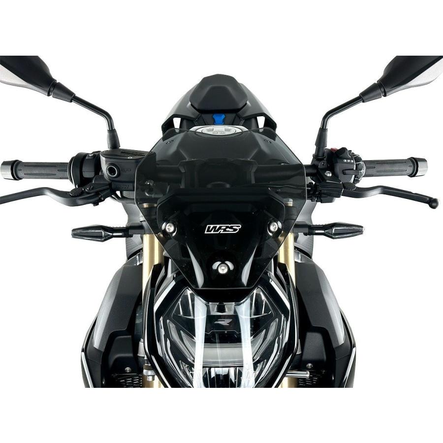 【国内在庫】WRS - ウインドスクリーン (スポーツタイプ) S 1000 R '21-24 / M 1000 R '23-24 ダークスモーク