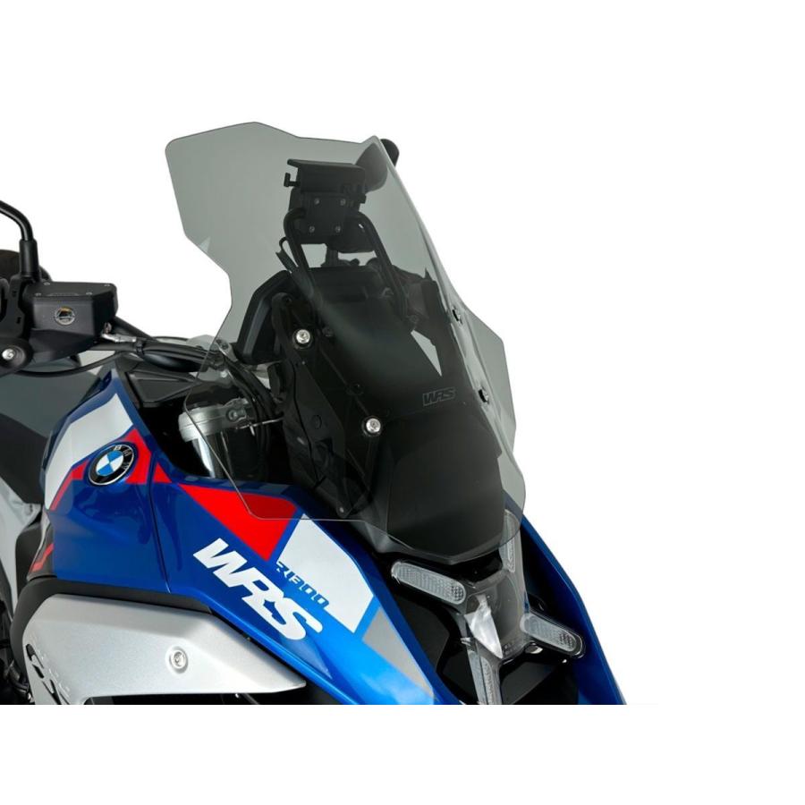 【国内在庫】WRS - ウインドスクリーン (ツーリングプラスタイプ) R 1300 GS '23-25 / ADVENTURE '24-25 (レーダー非対応) クリア_11