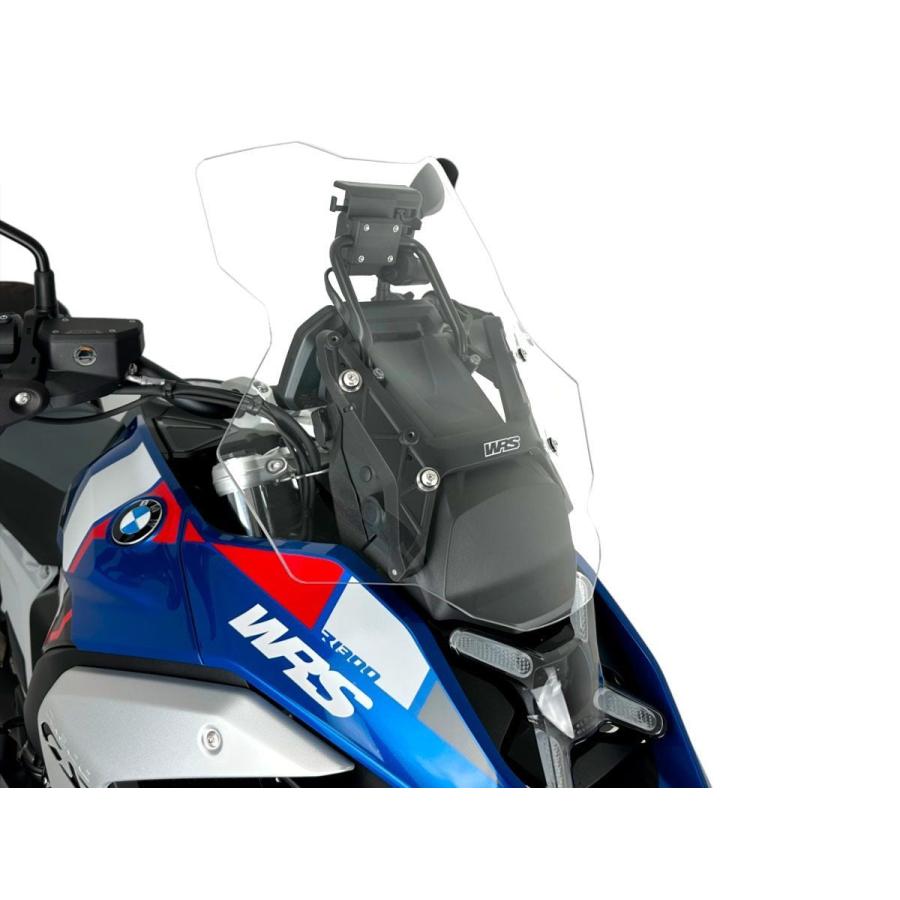 【国内在庫】WRS - ウインドスクリーン (ツーリングプラスタイプ) R 1300 GS '23-25 / ADVENTURE '24-25 (レーダー非対応) クリア_17