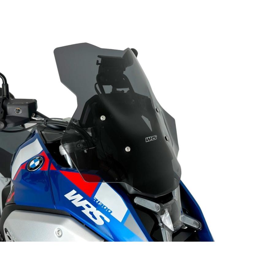 【国内在庫】WRS - ウインドスクリーン (ツーリングプラスタイプ) R 1300 GS '23-25 / ADVENTURE '24-25 (レーダー非対応) クリア_4