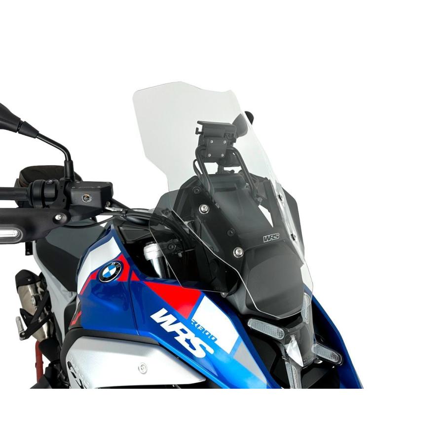 【国内在庫】WRS - ウインドスクリーン (カポノルドタイプ) R 1300 GS '23-25 / ADVENTURE '24-25 (レーダー非対応) クリア_12
