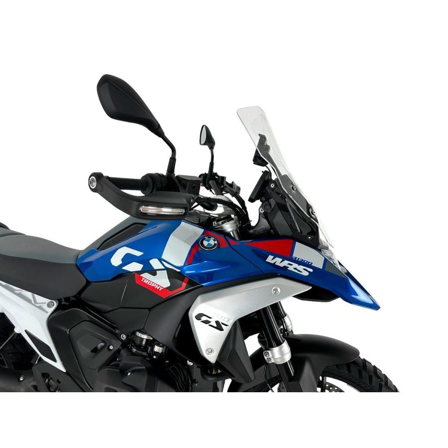 【国内在庫】WRS - ウインドスクリーン (カポノルドタイプ) R 1300 GS '23-25 / ADVENTURE '24-25 (レーダー非対応) クリア_13