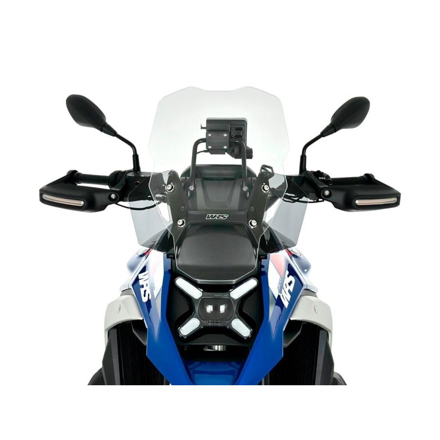 【国内在庫】WRS - ウインドスクリーン (カポノルドタイプ) R 1300 GS '23-25 / ADVENTURE '24-25 (レーダー非対応) クリア_14