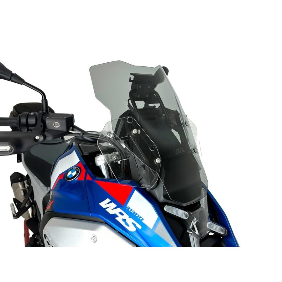 【国内在庫】WRS - ウインドスクリーン (ツーリングタイプ) R 1300 GS '23-25 / ADVENTURE '24-25 (レーダー非対応) ダークスモーク_10