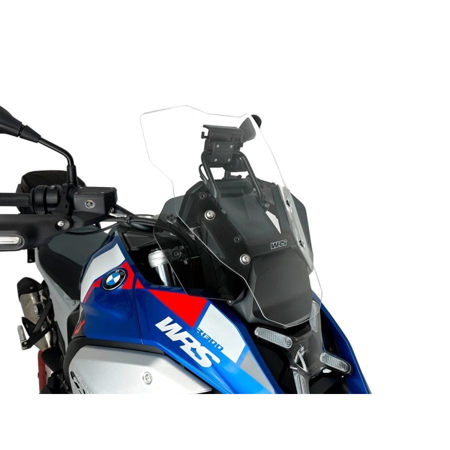 【国内在庫】WRS - ウインドスクリーン (ツーリングタイプ) R 1300 GS '23-25 / ADVENTURE '24-25 (レーダー非対応) ダークスモーク_17