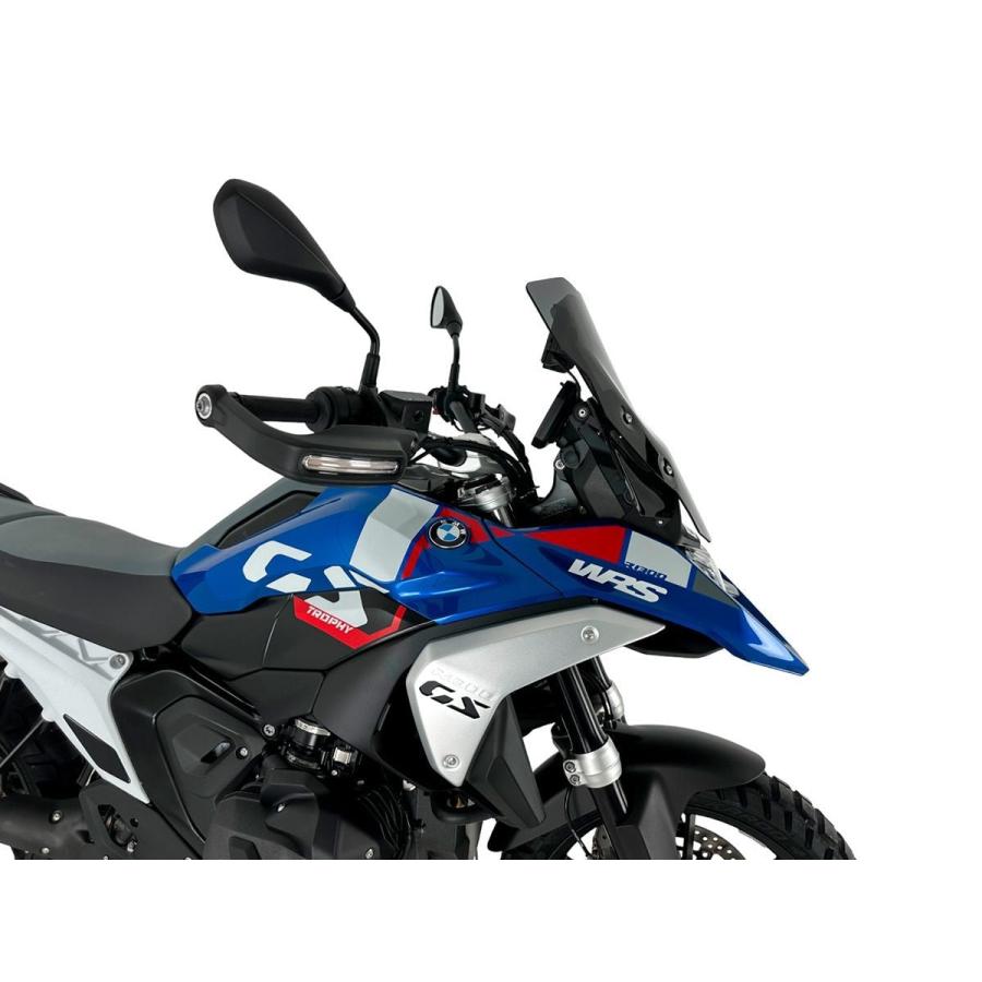 【国内在庫】WRS - ウインドスクリーン (ツーリングタイプ) R 1300 GS '23-25 / ADVENTURE '24-25 (レーダー非対応) ダークスモーク_5