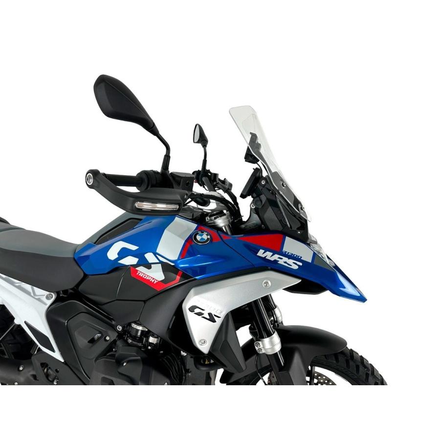 【国内在庫】WRS - ウインドスクリーン (カポノルドタイプ) R 1300 GS '23-25 / ADVENTURE '24-25 (レーダー対応) クリア_13