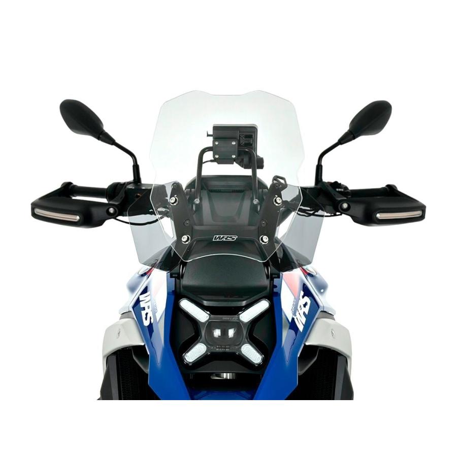 【国内在庫】WRS - ウインドスクリーン (カポノルドタイプ) R 1300 GS '23-25 / ADVENTURE '24-25 (レーダー対応) クリア_14