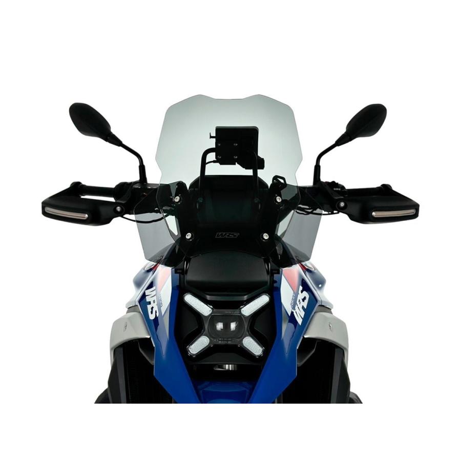 【国内在庫】WRS - ウインドスクリーン (カポノルドタイプ) R 1300 GS '23-25 / ADVENTURE '24-25 (レーダー対応) クリア_7